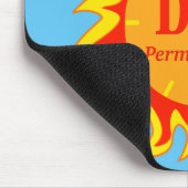 DST permanent - Sommerzeit Mousepad (Ecke)