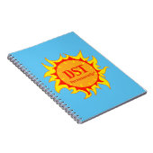 DST permanent - Sommerzeit Notizblock (Rechte Seite)
