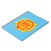 DST permanent - Sommerzeit Notizblock (Linke Seite)