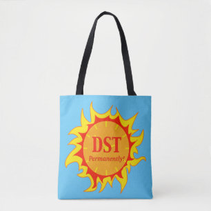 DST permanent - Sommerzeit Tasche