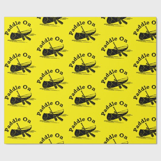 Dstress Paddle on Design - Matte Wrapping Paper Geschenkpapier (Flach)