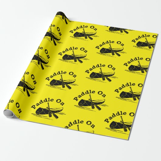 Dstress Paddle on Design - Matte Wrapping Paper Geschenkpapier (Ungerollt)