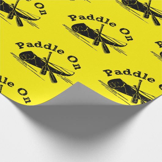 Dstress Paddle on Design - Matte Wrapping Paper Geschenkpapier (Ecke)