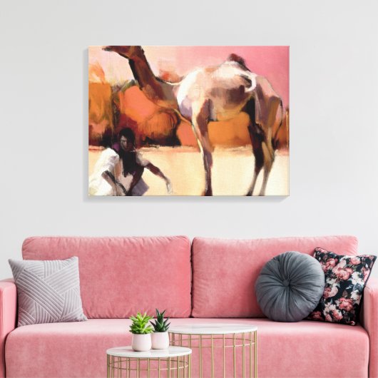 dsu und Said Rann von Kutch 11996 Leinwanddruck (Insitu (Wohnzimmer))