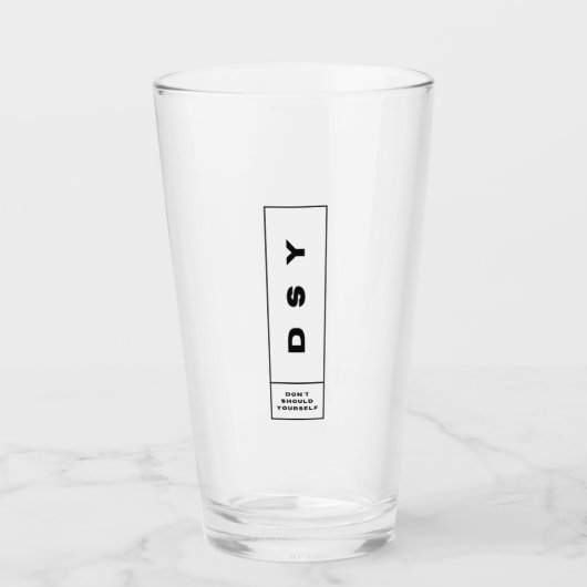 DSY LOGO ONE GLAS (Vorderseite)