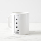 DSY LOGO ONE KAFFEETASSE (Vorderseite Links)