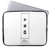DSY LOGO ONE LAPTOPSCHUTZHÜLLE (Vorderseite)