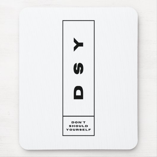 DSY LOGO ONE MOUSEPAD (Vorne)