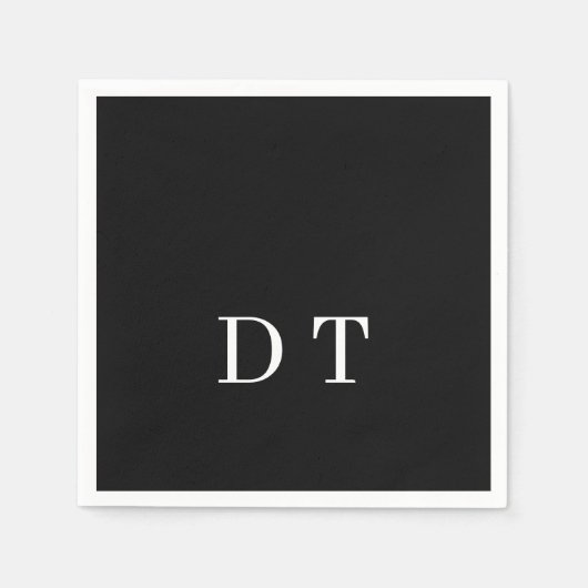 DT Initialen Feuerzeug – Die Premium-Geschenkausga Serviette (Vorderseite)
