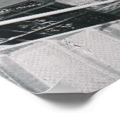 DT ist in der Innenstadt von Athen Poster (Ecke)