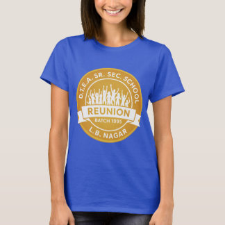 DTEA-Treffen 1995 Blau und Gold T-Shirt