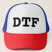 DTF Baseball-Mütze Truckerkappe (Vorderseite)
