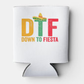 DTF bis Fiesta Funny Cinco de Mayo Holiday Dosenkühler (Vorderseite)