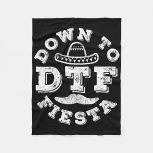 Dtf bis Fiesta Shirt Männer Frauen Cinco de Mayo P Fleecedecke