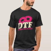 DTF bis hin zum Float-Apparel T-Shirt (Vorderseite)