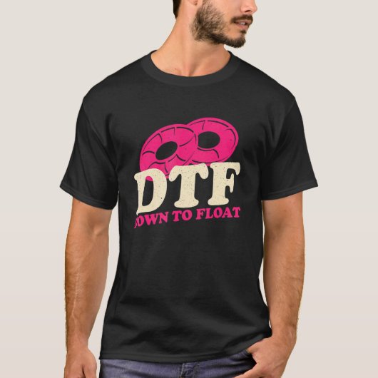 DTF bis hin zum Float-Apparel T-Shirt (Vorderseite)
