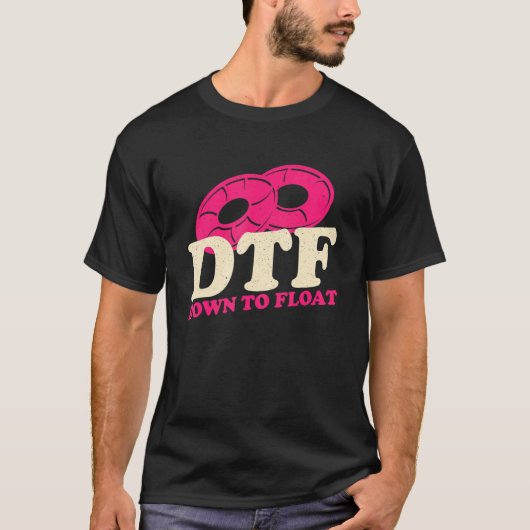 DTF bis hin zum Float-Apparel T-Shirt (Vorderseite)