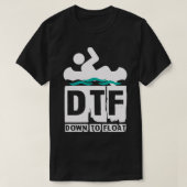DTF bis zum Float T-Shirt (Design vorne)