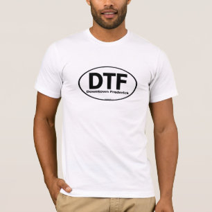 DTF im Stadtzentrum gelegenes Frederick T-Shirt