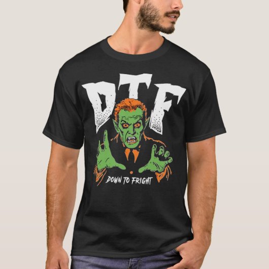 DTF nach unten T-Shirt (Vorderseite)