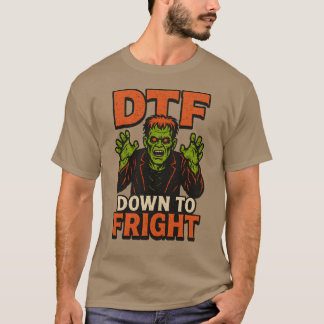 DTF nach unten T-Shirt