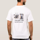 DTM elektrisch T-Shirt (Rückseite)