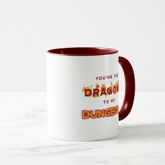 DTMD - Maroon-Tasse Tasse (VorderseiteRechts)