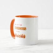 DTMD - Orange-Tasse Tasse (Vorderseite Links)