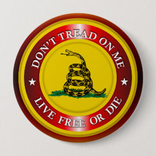 DTOM - Lebhaftfreies oder die 2 (Kupfer) Button