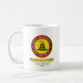 DTOM - Proud Libertarian Kaffeetasse (Links)