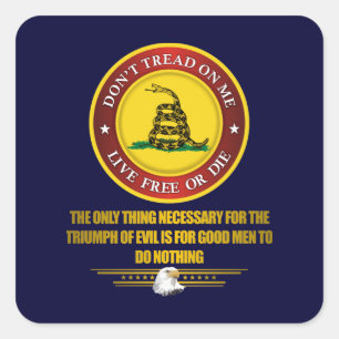 DTOM - Verpflichtung Quadratischer Aufkleber