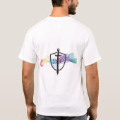 DTP-Rainbow-Logo-Shirt T-Shirt (Rückseite)