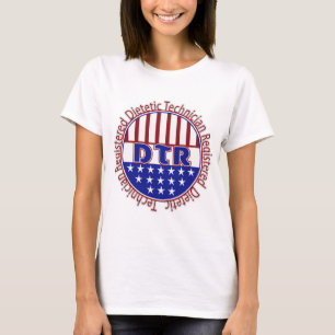 DTR Dietetiker, Registered PATRIOTIC LOGO T-Shirt