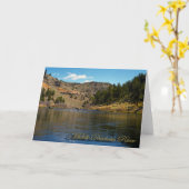 DTU - Grußkarte 1 Karte (Gelbe Blume)