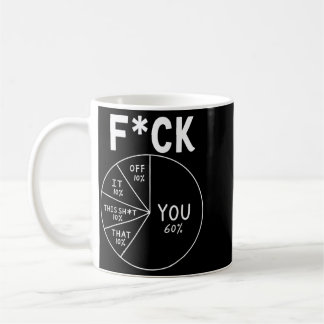 Du 60 Prozent lustige Tortengrafik Sarkastischer H Kaffeetasse