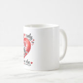 Du Allein ❤️ Kaffeetasse (VorderseiteRechts)