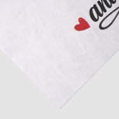 Du Allein ❤️ Seidenpapier (Detail)