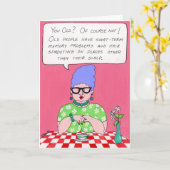 Du, Alt? Karte (Gelbe Blume)