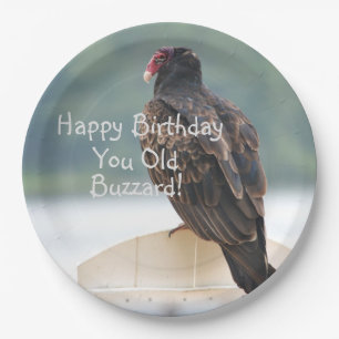 Du alter Bussard Geburtstag Pappteller
