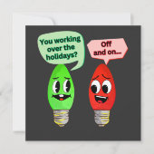 Du arbeitest über den Feiertag (Vorderseite)