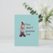 DU BEGRÜSST MICH NICHT. POSTKARTE (Stehend Vorderseite)