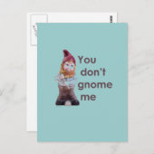 DU BEGRÜSST MICH NICHT. POSTKARTE (Vorne/Hinten)