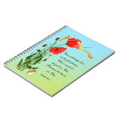 Du behalte ihn in einem vollkommenen Friedensbibel Notizblock (Linke Seite)