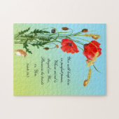 Du behalte ihn in einem vollkommenen Friedensbibel Puzzle (Horizontal)