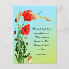 Du behalte ihn in vollkommener Ruhe Postkarte