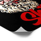 Du bekommst nicht Santas coole abgebrannte Weed-We Poster (Ecke)