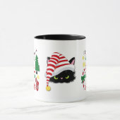 Du bekommst Socken Angry Cat Weihnachten Tasse (Zentrum)