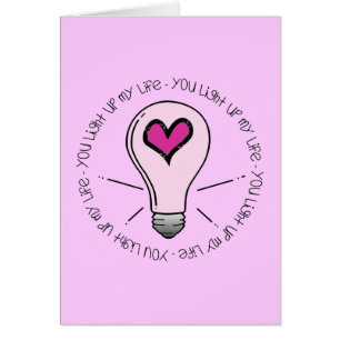 Du beleuchtest mein Leben