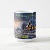 Du beleuchtest mein Leben Kaffeetasse (Mittel)