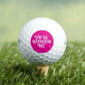 DU BEOBACHTEST MICH GOLFBALL (Insitu T-Shirt)